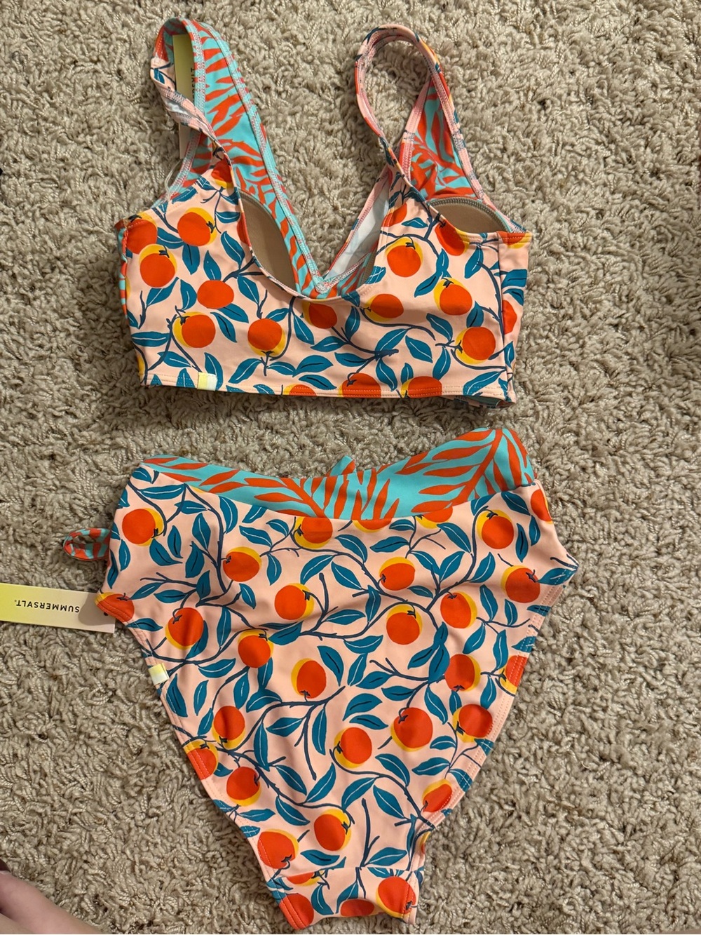 NWT DVF x Summersalt Perfect Wrap Bikini - Picture 12 of 12